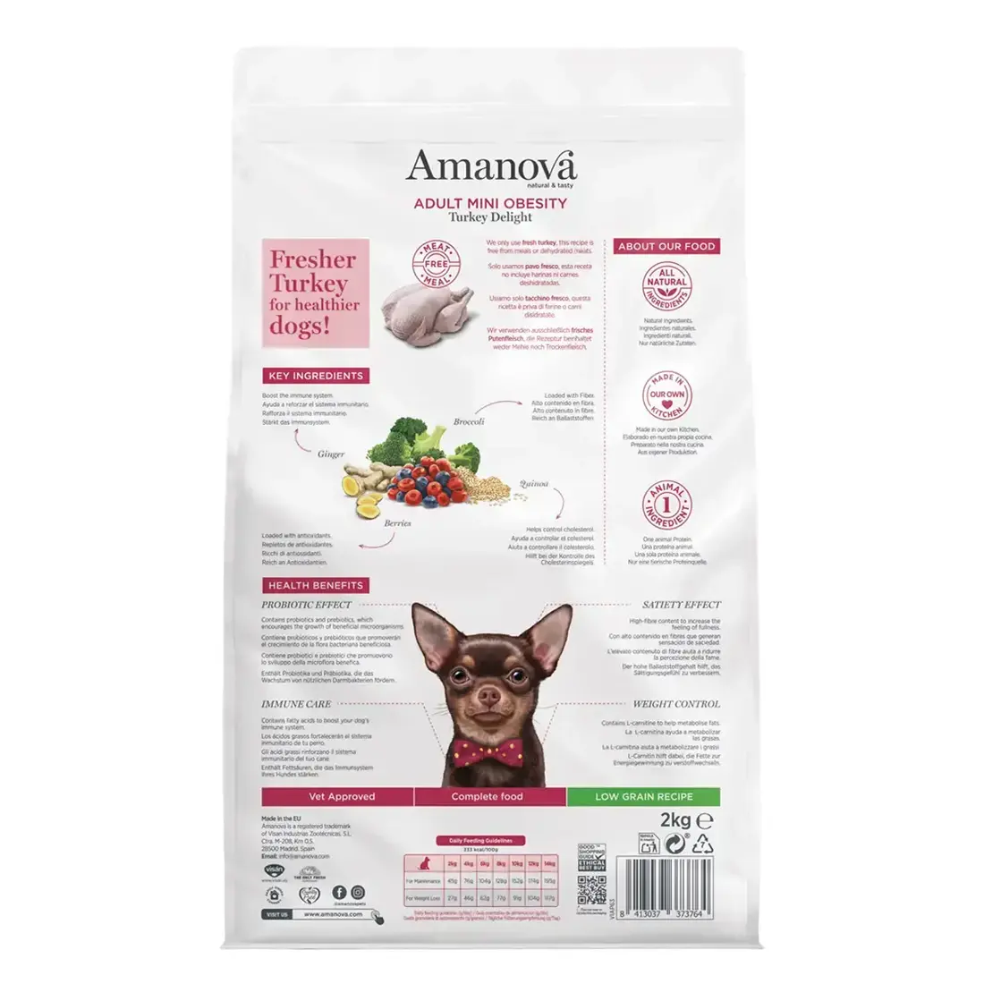 Amanova Adult Mini Obesity Turkey Delight