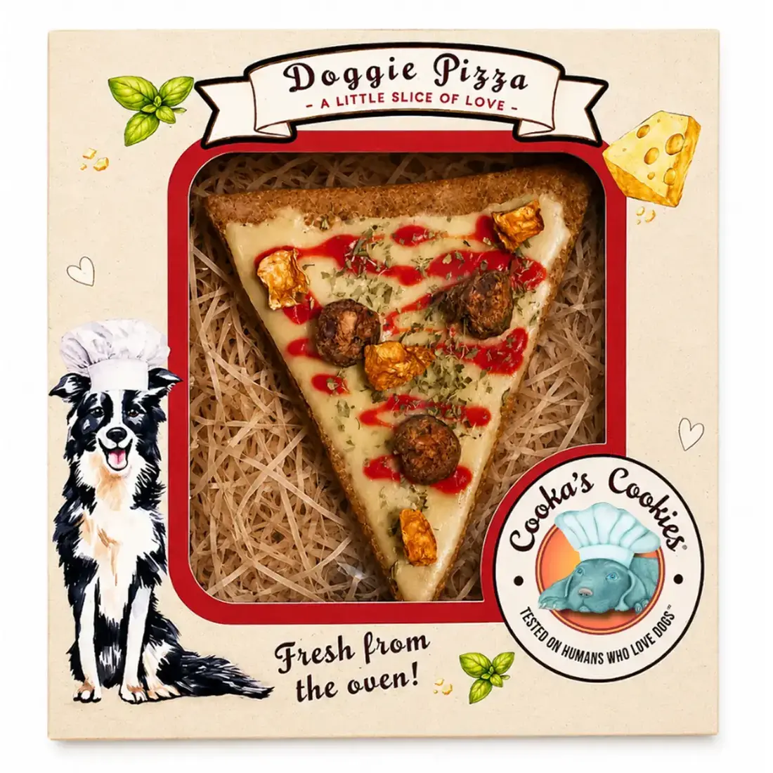 Cooka’s Cookies Doggie Pizza