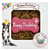 Cooka’s Cookies Happy Barkday Birthday Treat Roze