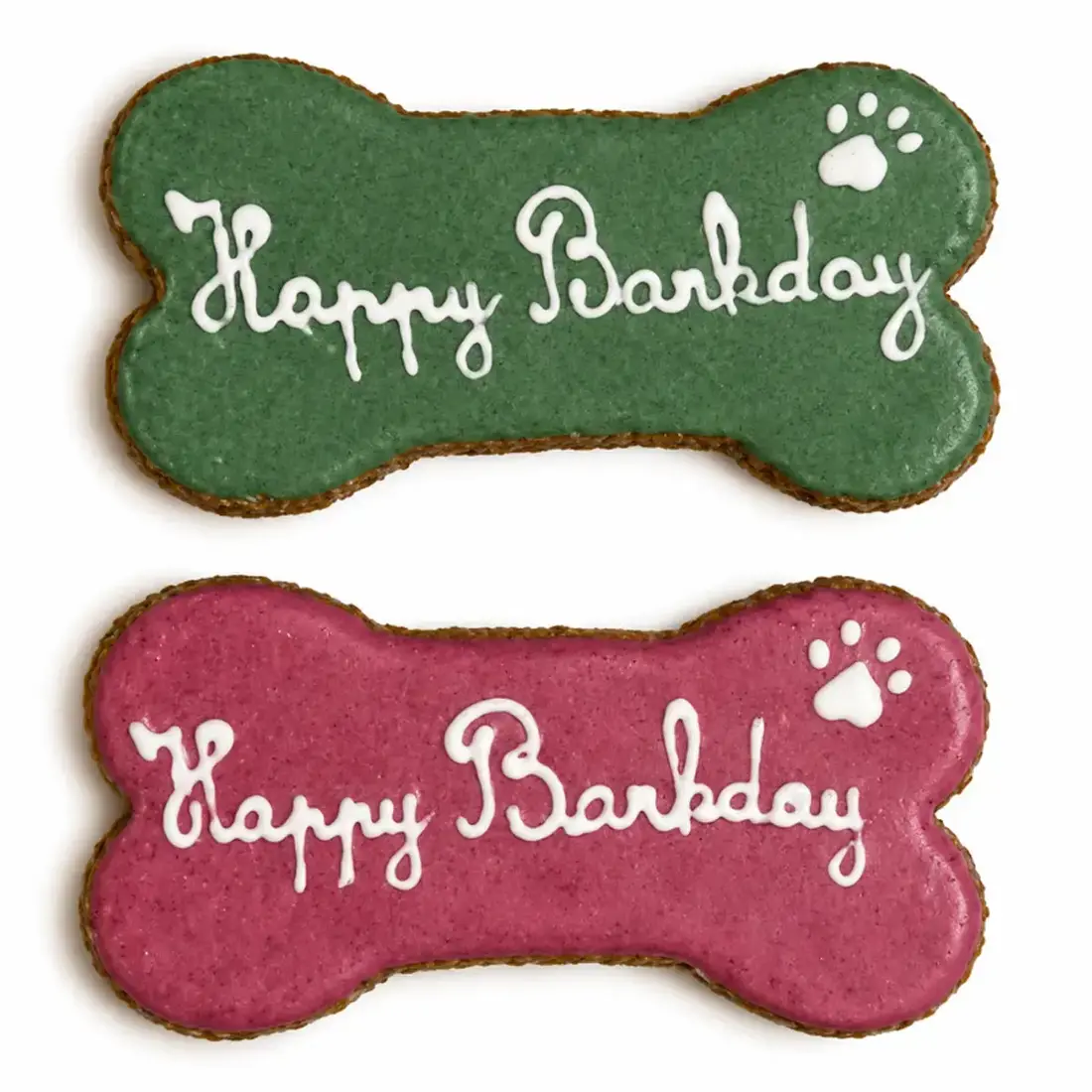 Cooka’s Cookies Happy Barkday Birthday Treat Groen