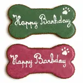 Cooka’s Cookies Happy Barkday Birthday Treat Groen