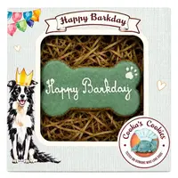 Cooka’s Cookies Happy Barkday Birthday Treat Groen