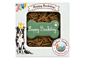Cooka’s Cookies Happy Barkday Birthday Treat Groen
