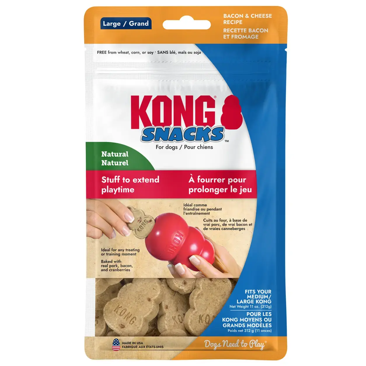 Kong Snacks Bacon & Cheese