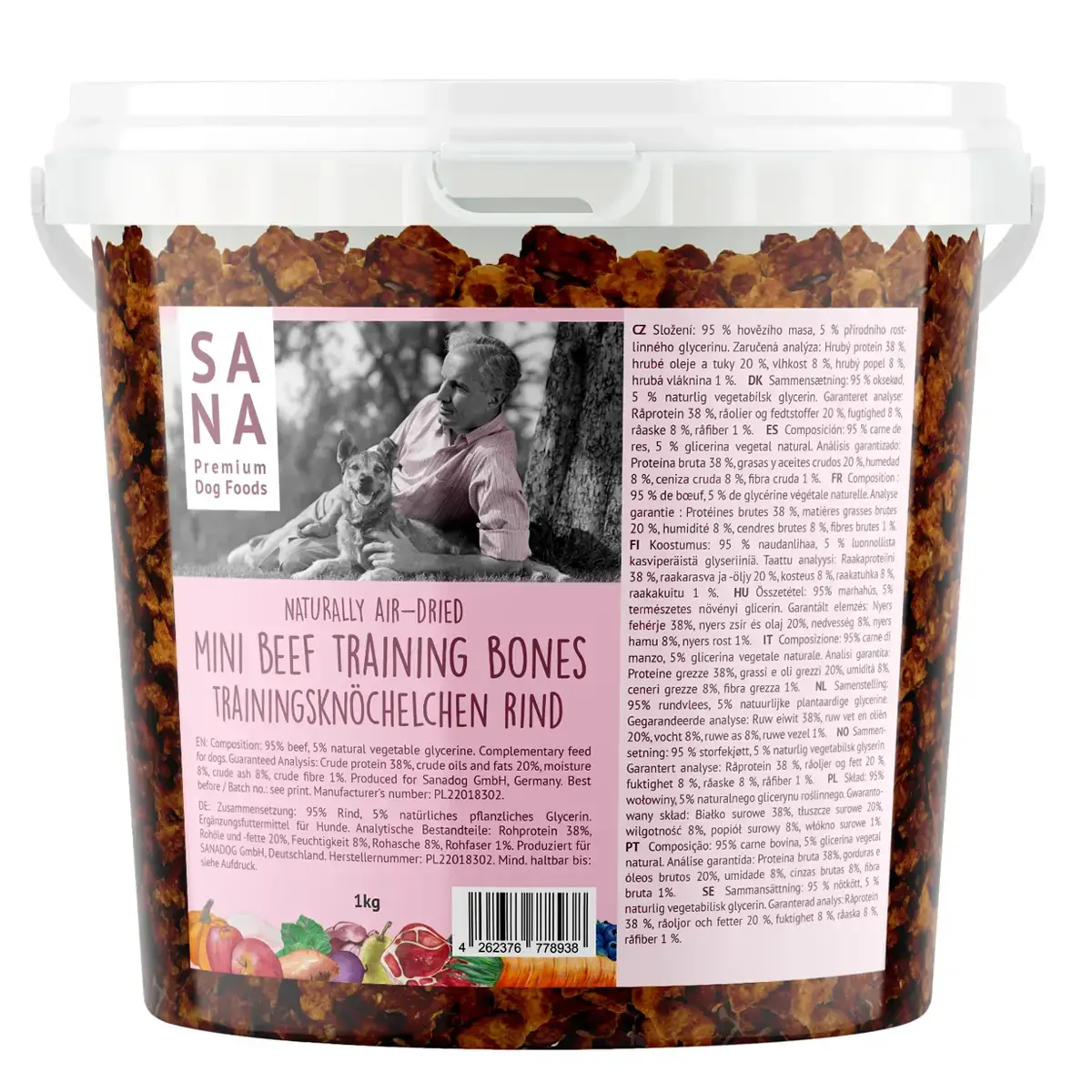 Sanadog Mini Trainingsbotjes Rund