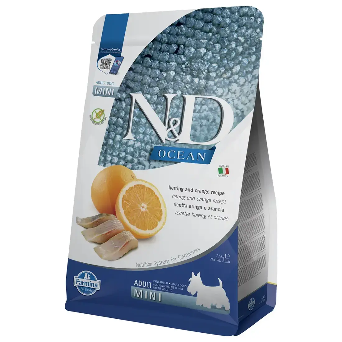 Farmina N&D Ocean Haring & Sinaasappel Adult Mini