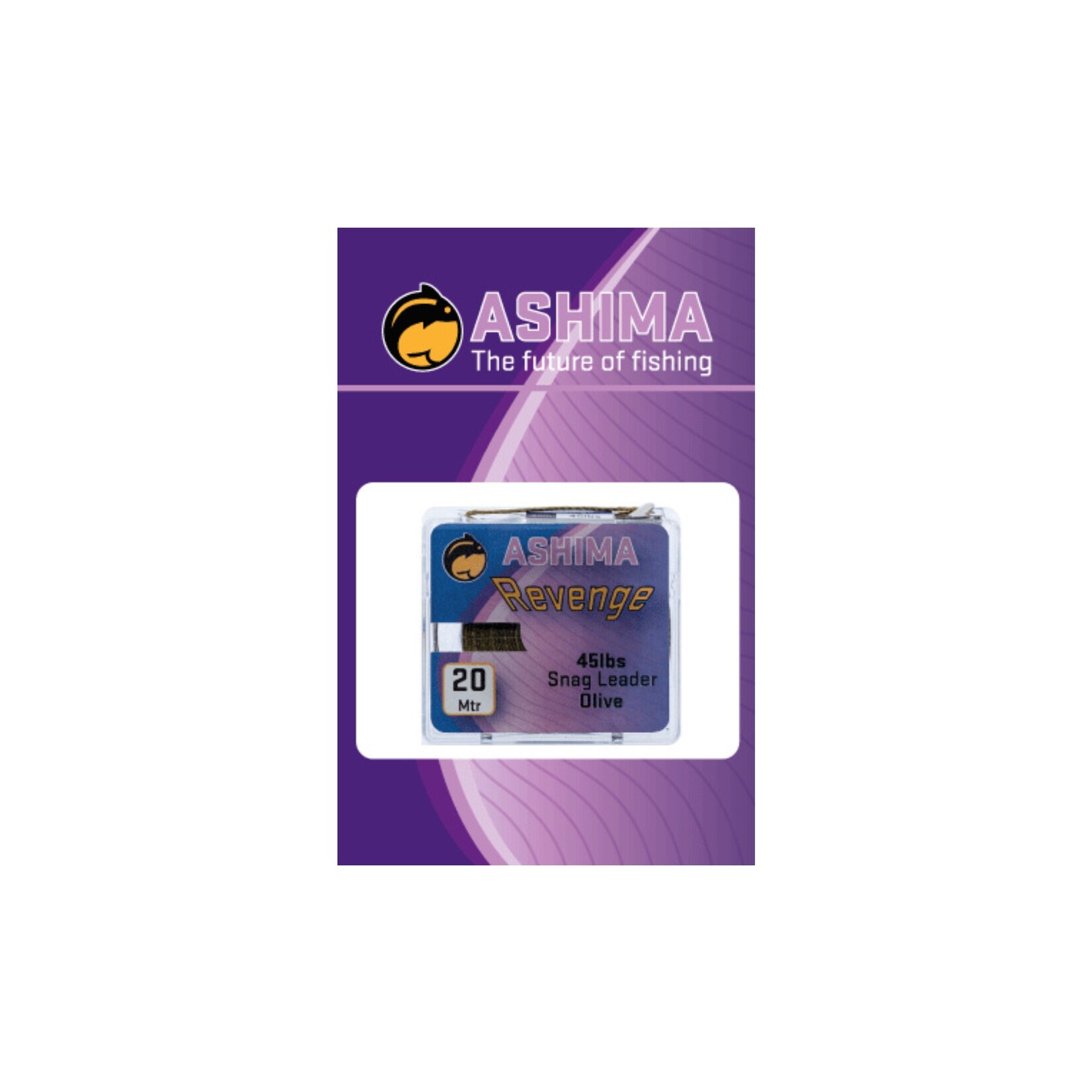 Ashima Ashima Revenge Voorslag Leader Neutraal Olijfkleurig 45lbs