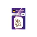 Ashima Ashima Line Aligners Short Brown 10pcs