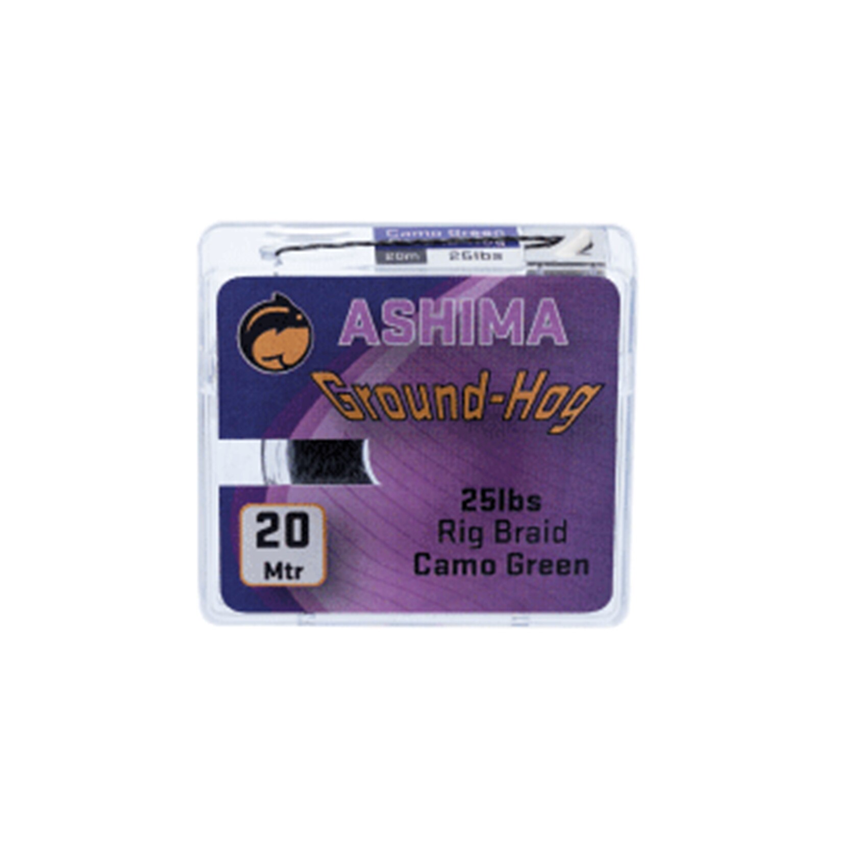 Ashima Ashima Groundhog Green – Zinkend, soepel onderlijnmateriaal met natuurlijke groentint