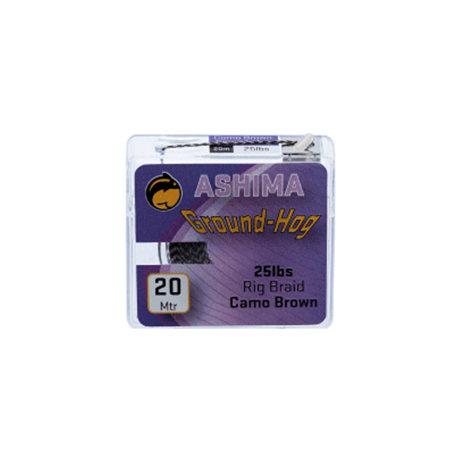 Ashima Ashima Groundhog Brown – Zinkend, soepel onderlijnmateriaal voor natuurlijke presentatie