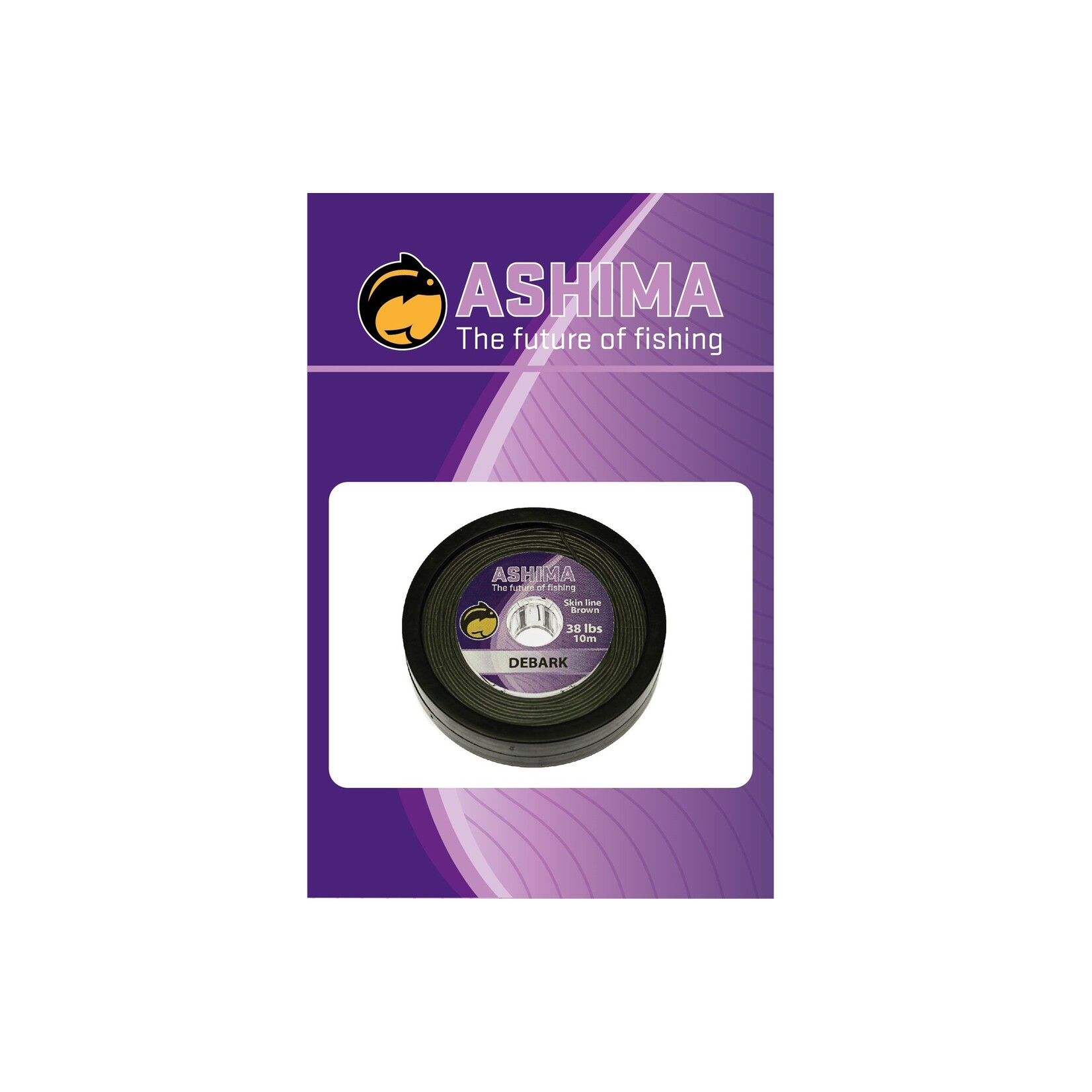 Ashima Ashima Debark PVC Skin Line – Gecoate onderlijn voor sterke, soepele en natuurlijke rigs