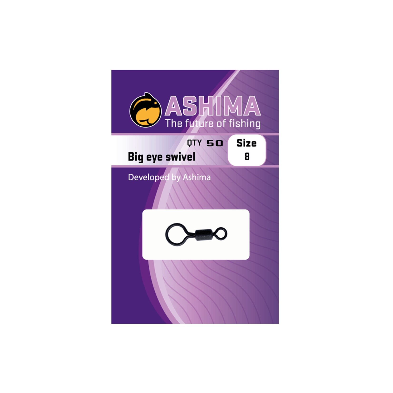 Ashima Ashima Big Eye Swivels – Sterke wartels met grote oogopening voor soepele rigbeweging