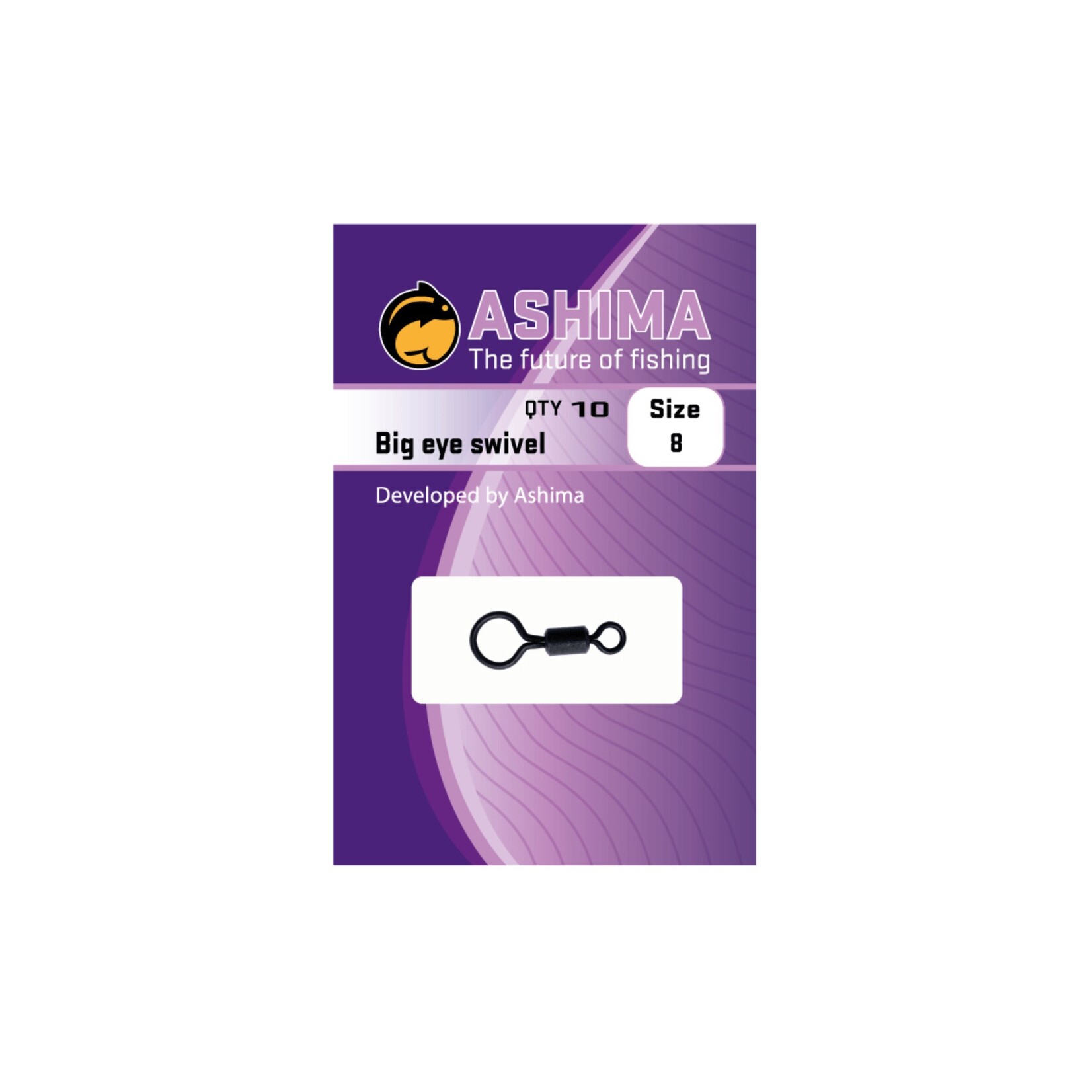 Ashima Ashima Big Eye Swivels – Sterke wartels met grote oogopening voor soepele rigbeweging
