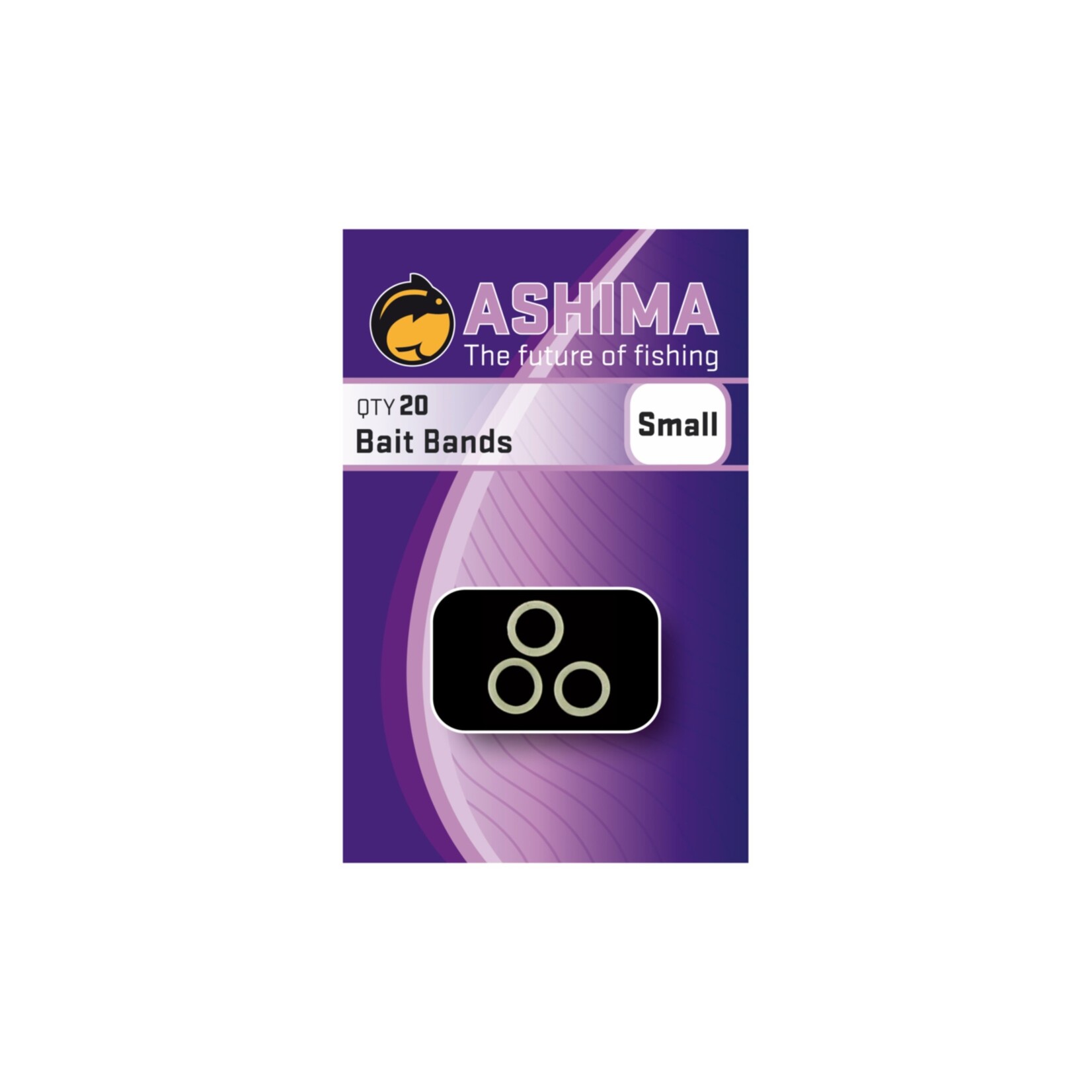 Ashima Ashima Bait Bands – Elastische aasbandjes voor perfecte montage van pellets of boilies