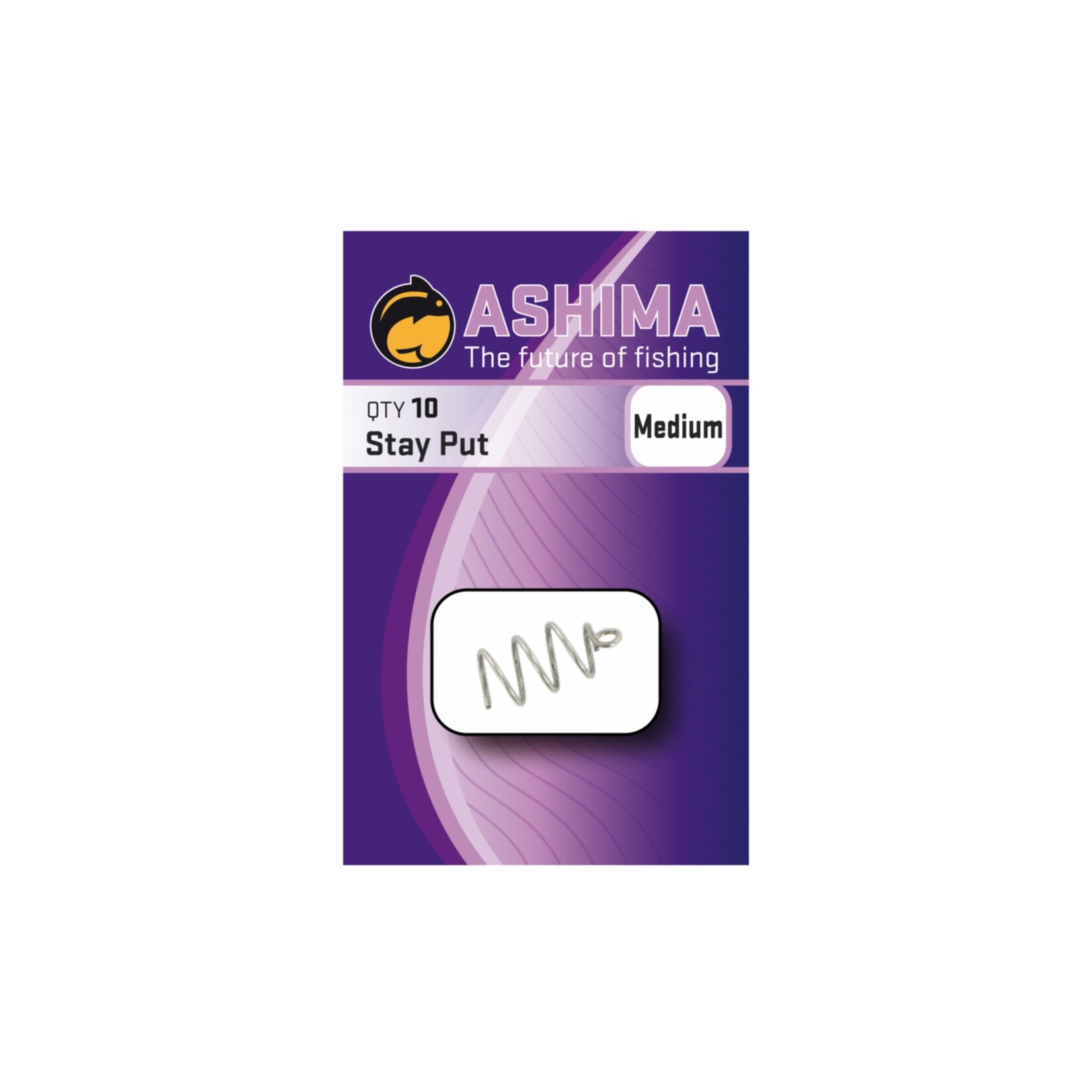 Ashima Ashima Stay Put Small/Medium – Flexibele aashouder voor zacht aas op de hair