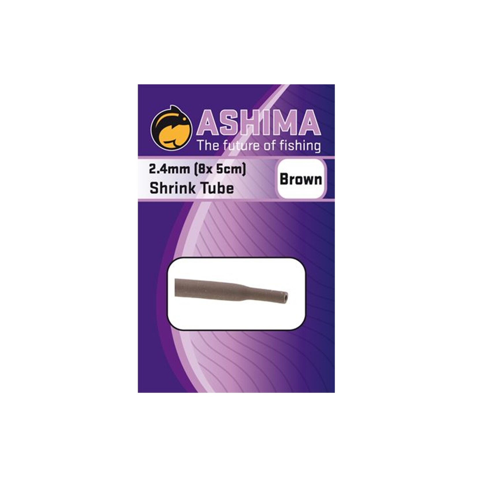 Ashima Ashima Shrink Tube Brown – Bruine krimpkous voor natuurlijke en goed gecamoufleerde rigafwerking