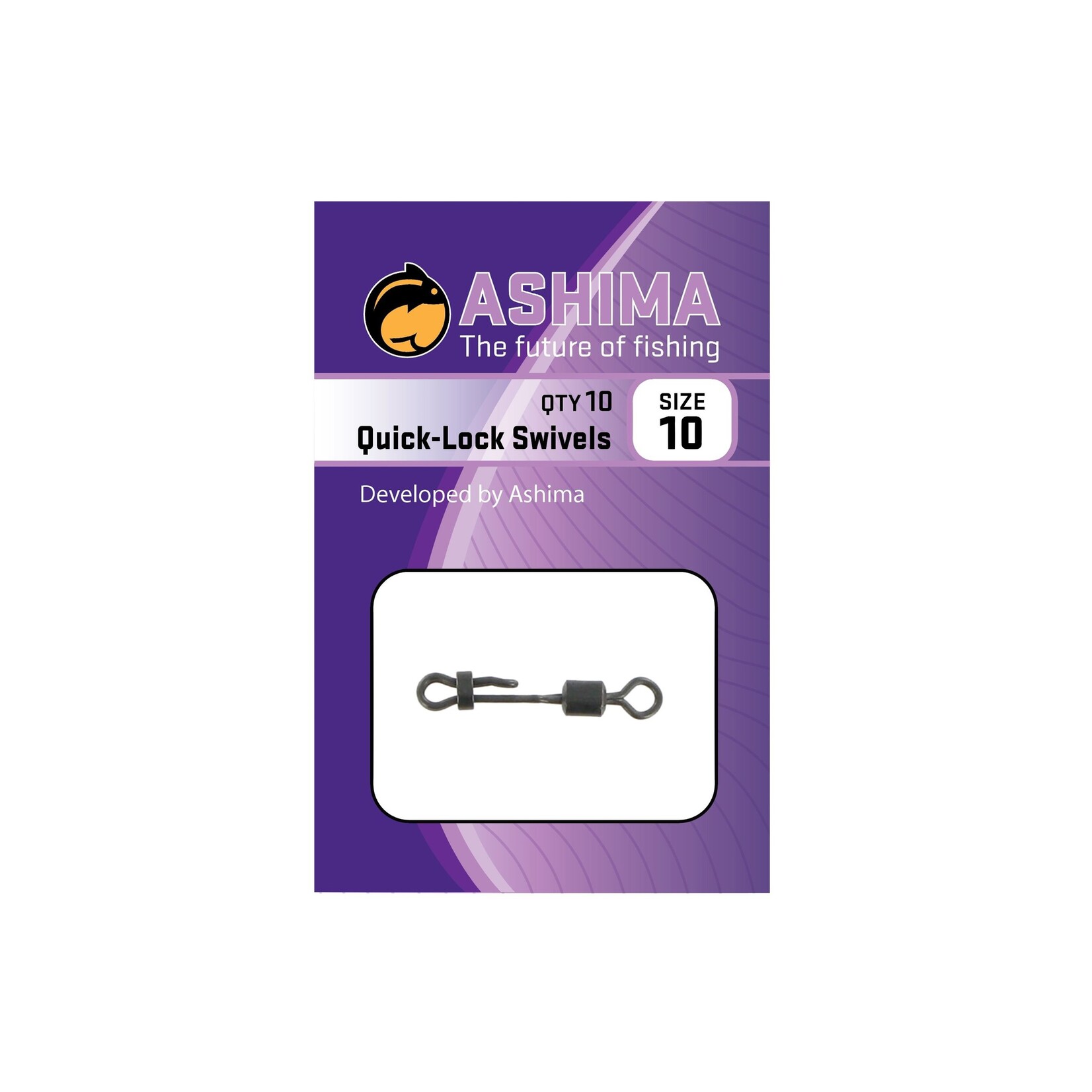 Ashima Ashima Quick Lock Swivels – Snelwisselwartels met vergrendeling voor veilige rigmontages