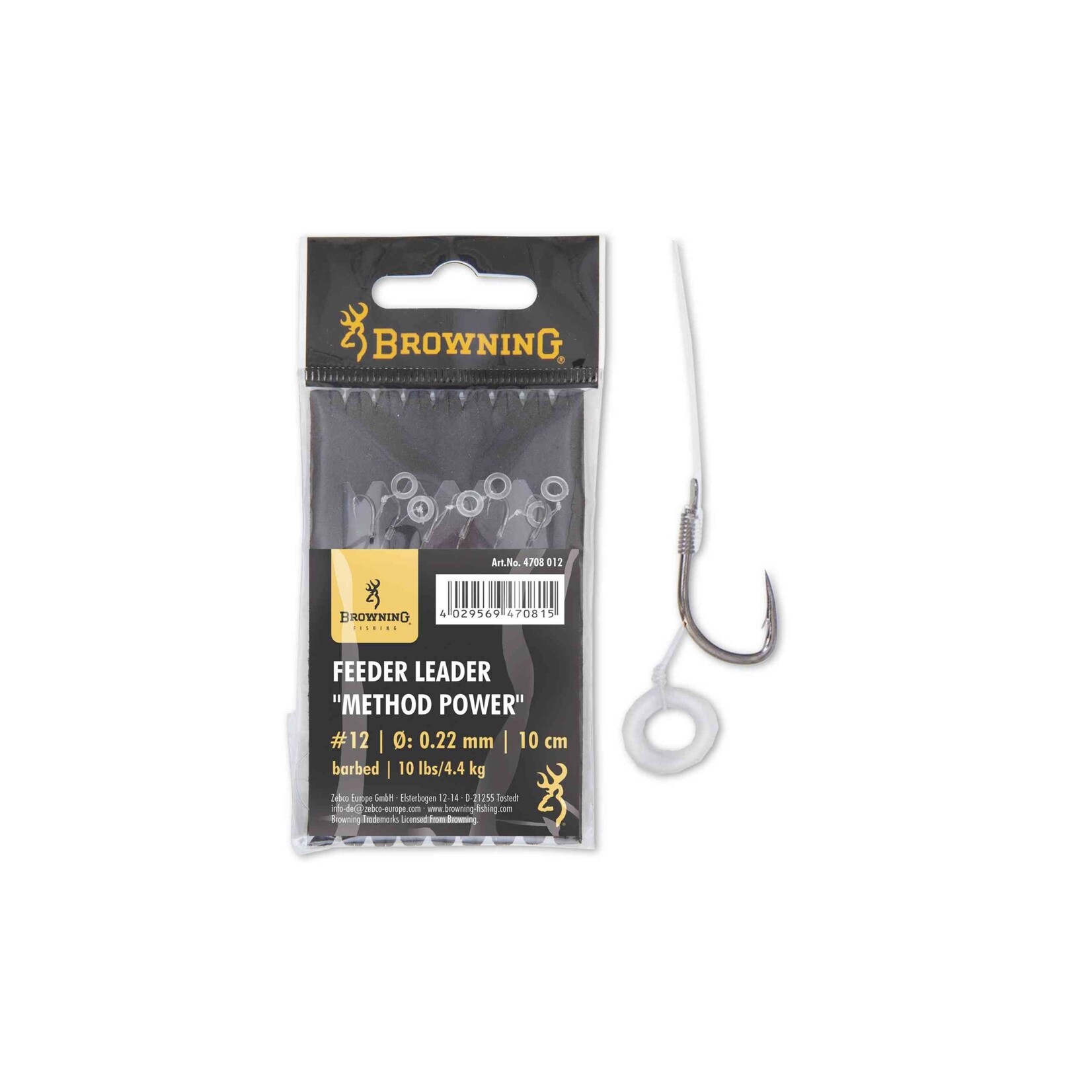 Browning Browning Feeder Leader Method Power Pellet Band - Hoogwaardige kwaliteit voor de veeleisende visser