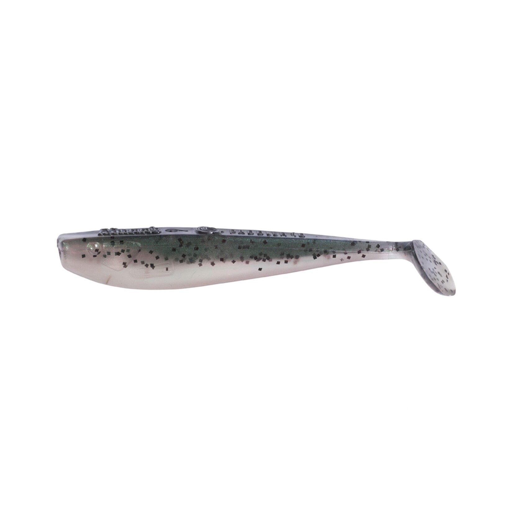 Quantum Quantum Q-Paddler Rainbow Shad – Kleurrijke Softbait met Flankflits en Paddle Tail