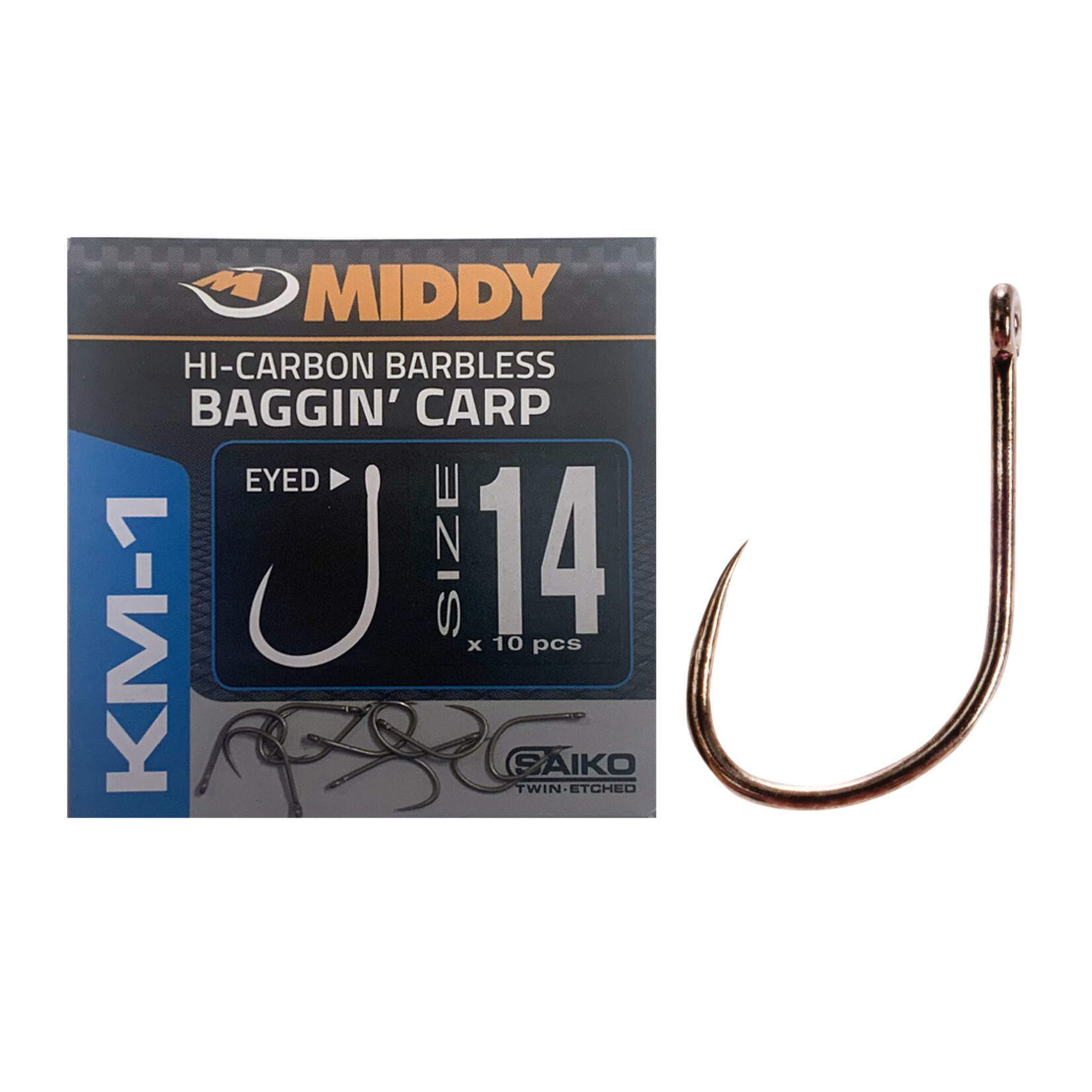 Middy MIDDY KM-1 Baggin' Carp Eyed Hooks
