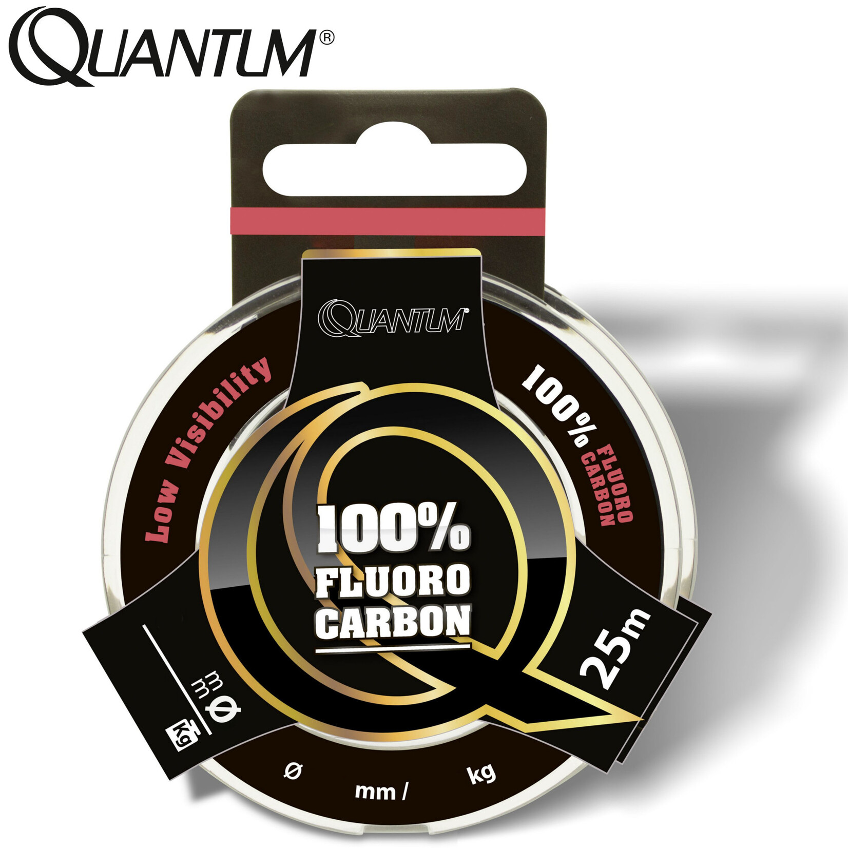 Quantum Quantum Fluoro Carbon Predator – Onzichtbare en sterke fluorocarbon onderlijn voor roofvis