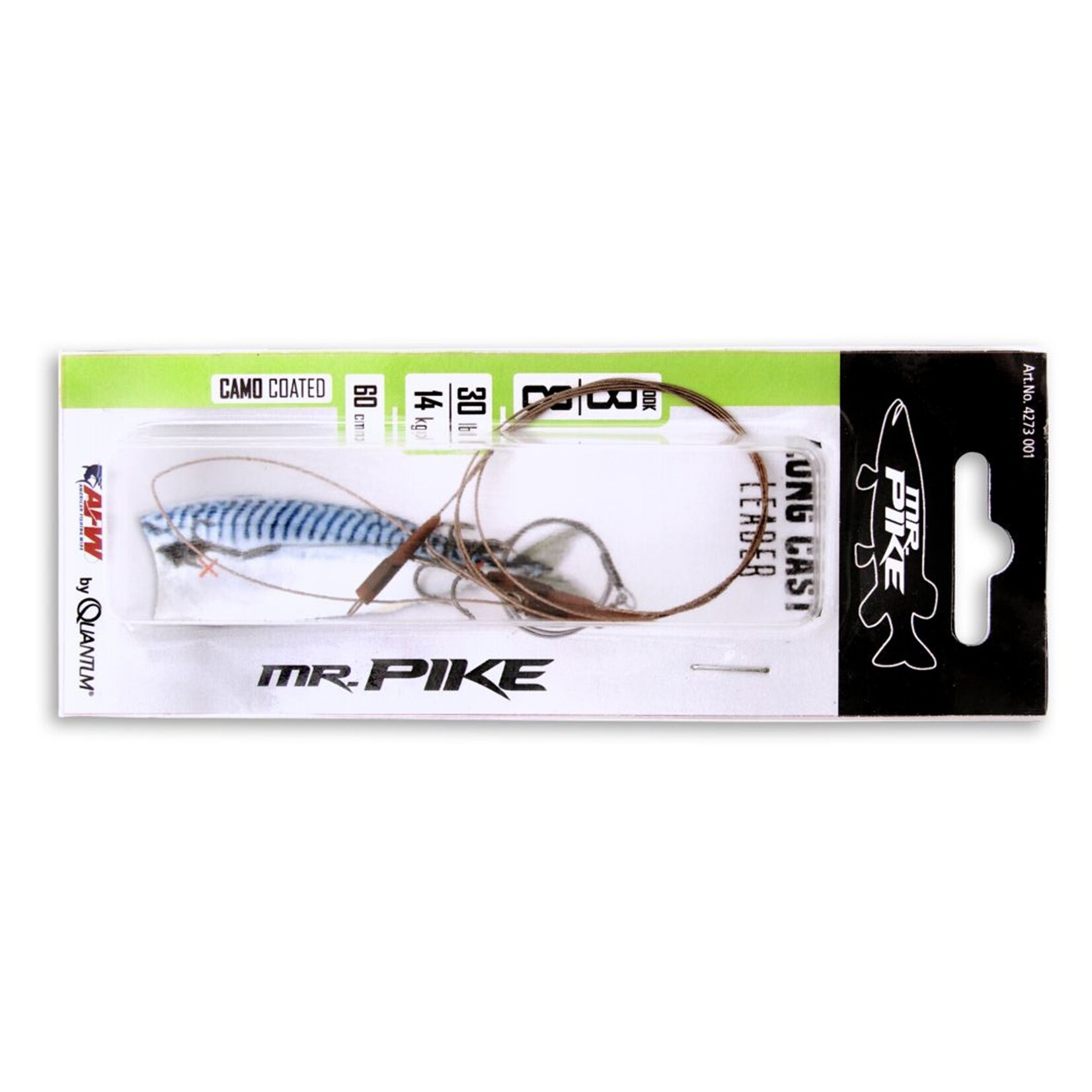 Mr Pike Mr. Pike Long Cast Voorslag Camo – Slijtvaste voorslaglijn voor verre worpen
