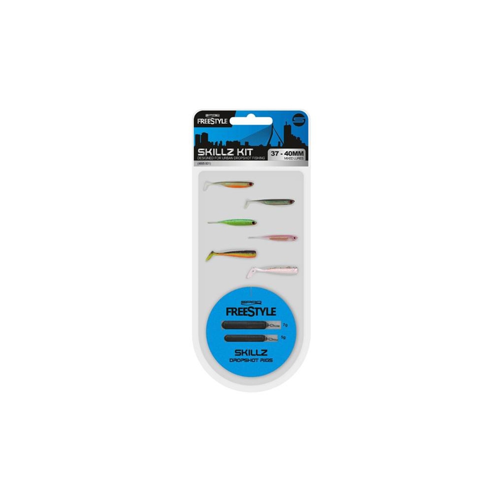 Freestyle FreeStyle Skillz Kit – Mixed Lures (70–73mm) Complete Set met Softbaits