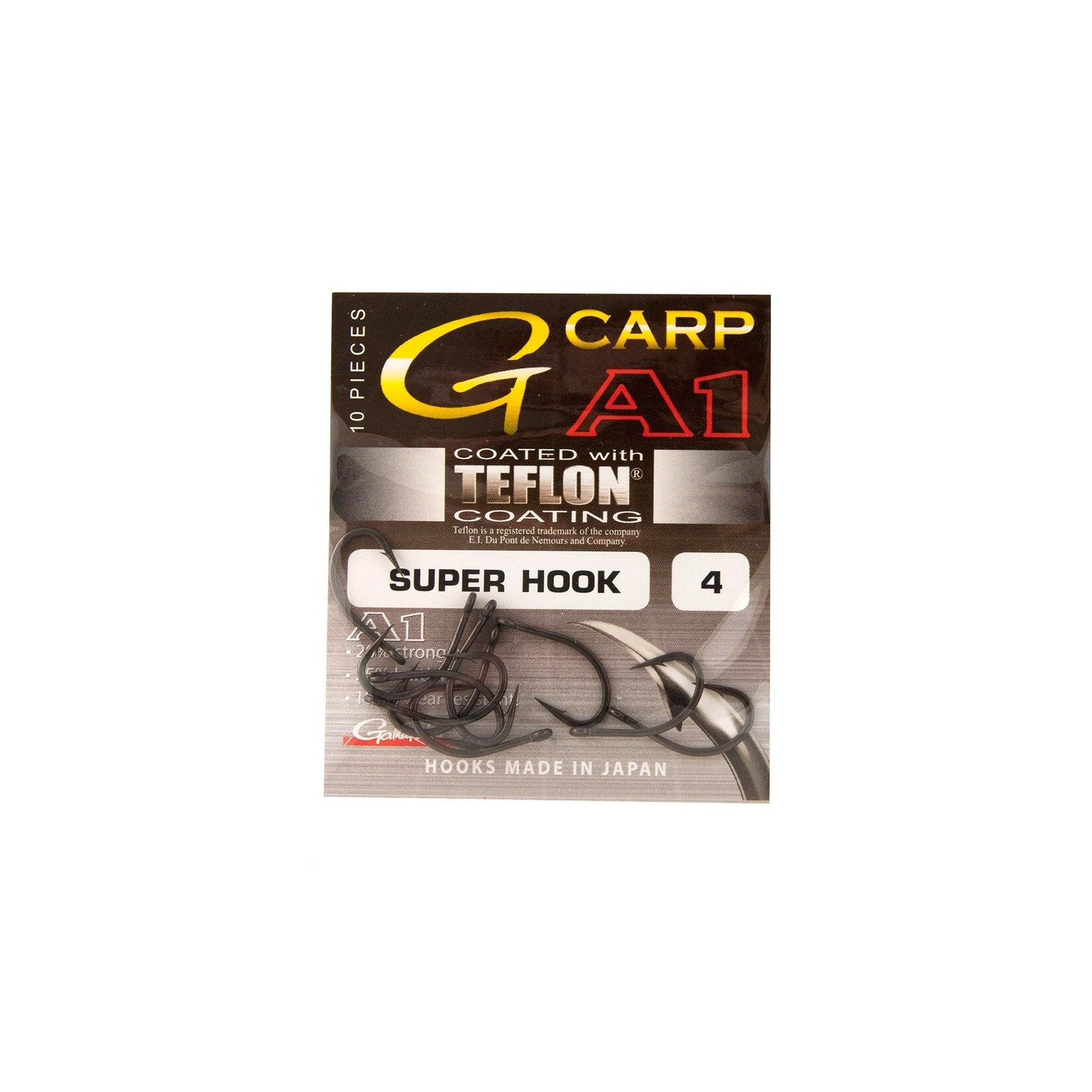 Gamakatsu Gamakatsu G Carp A1 PTFE Specialist karperhaak met matte coating