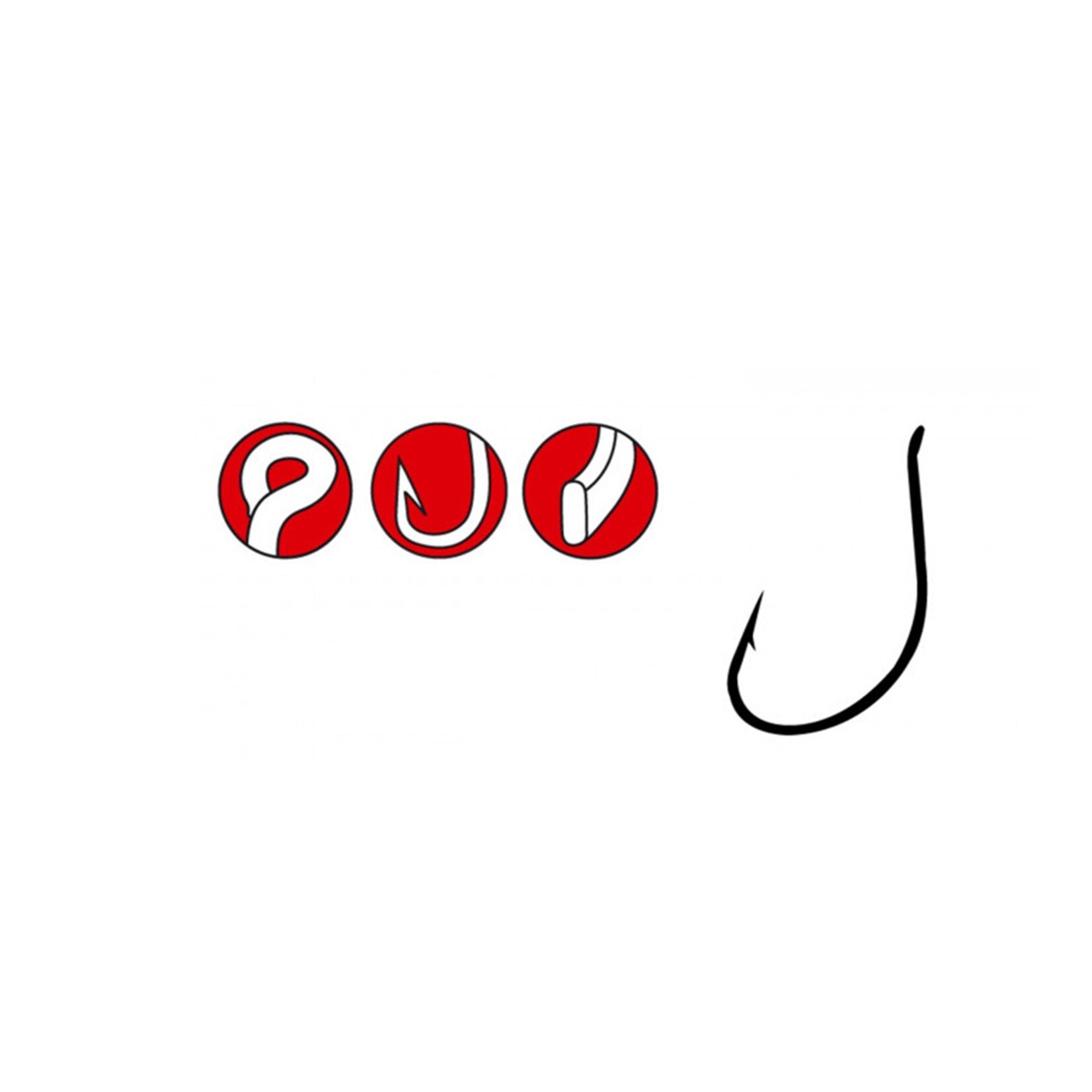 Gamakatsu Gamakatsu Worm Hooks 39 offset haken voor softbaits en wormimitaties