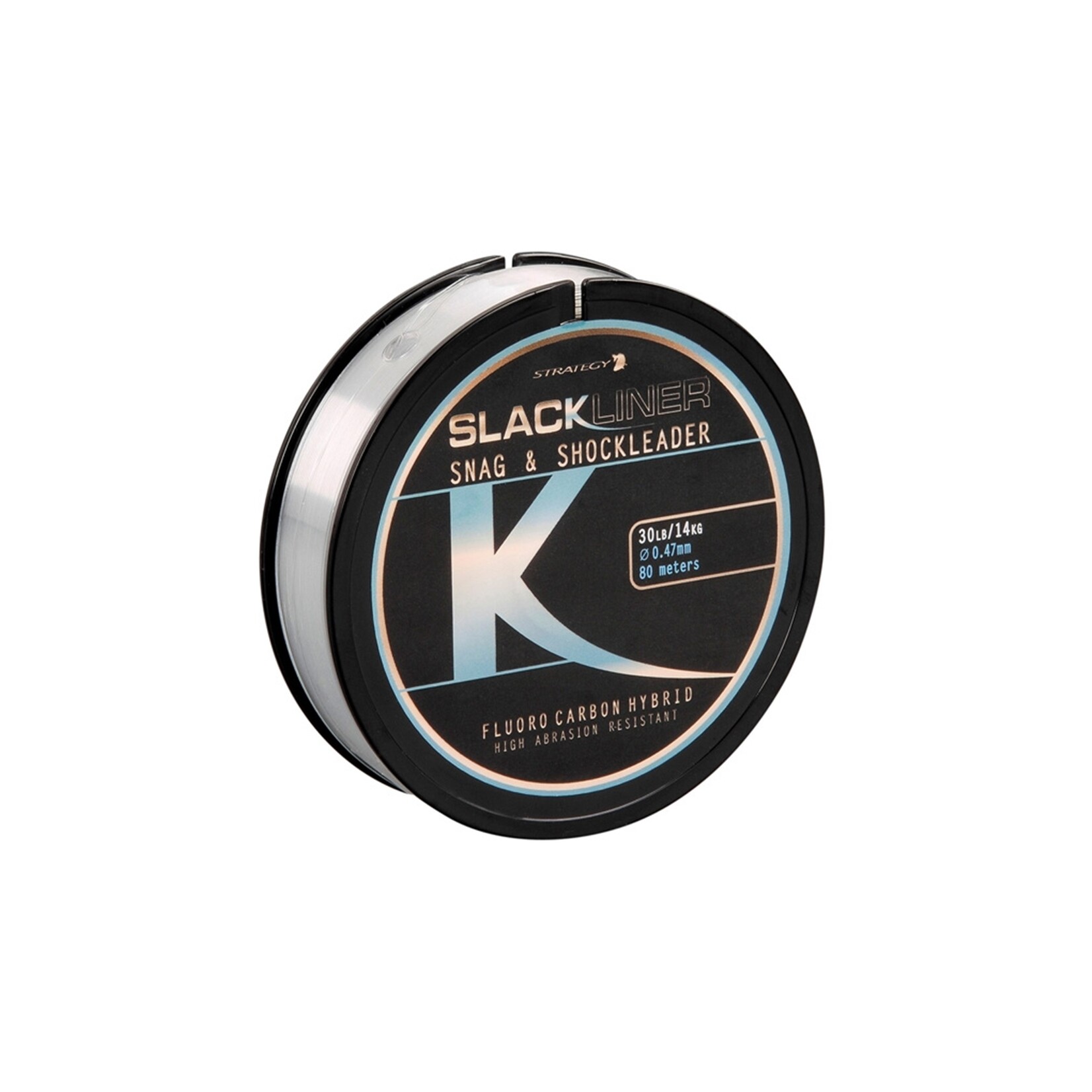 Strategy Strategy Slackliner Snag & Shock Leader Hybrid Fluorocarbon – Slijtvaste en onzichtbare voorslag voor karpervissen