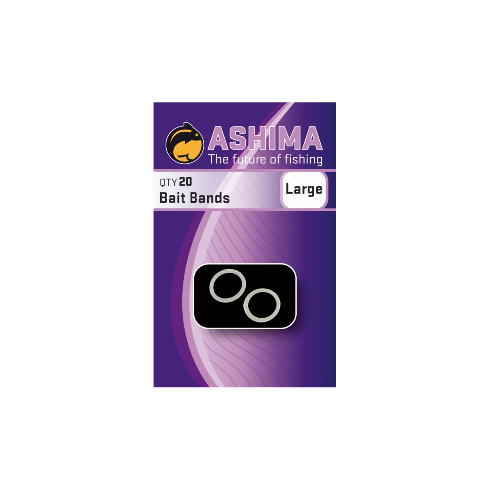Ashima Ashima Bait Bands – Elastische aasbandjes voor perfecte montage van pellets of boilies