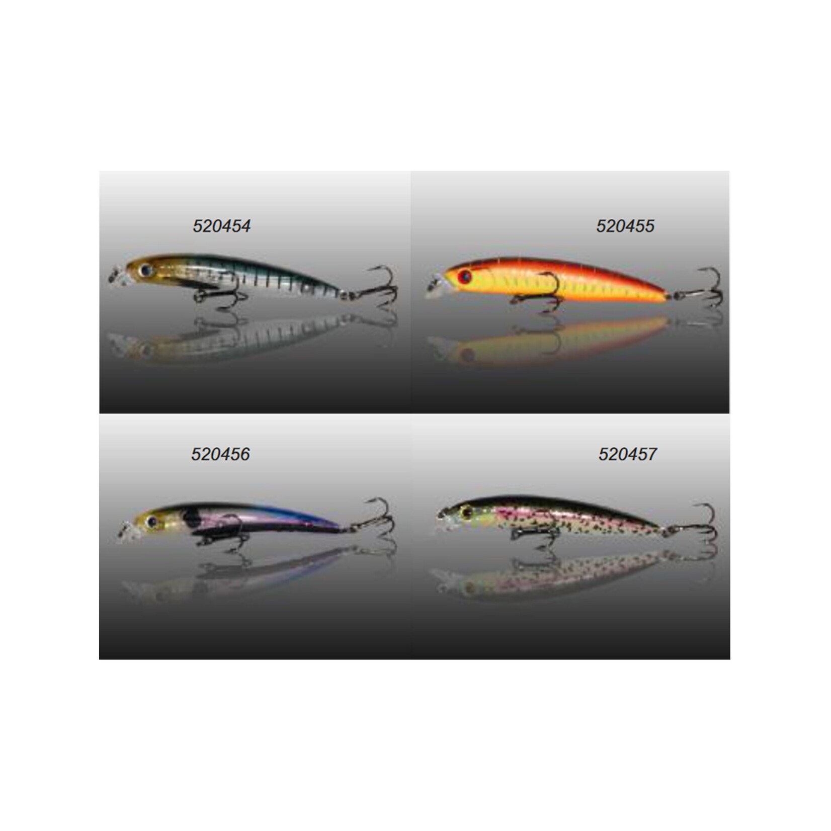 Gecko Gecko Minnow X 70 – Wobbler 7 cm · 8 g · Schwebend