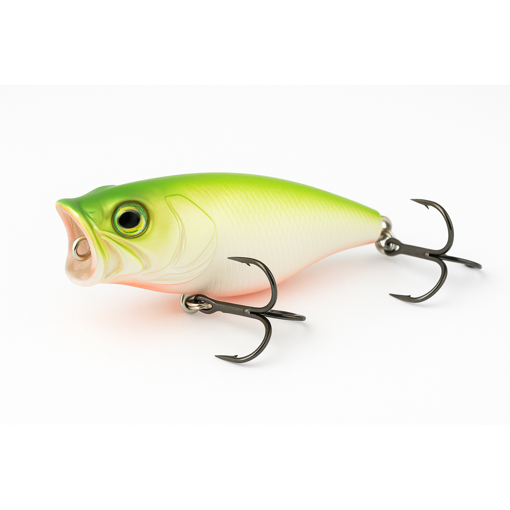 Gecko Big Popp 80 Kunstaas – Oppervlakteplug met Geluid voor Spectaculaire Aanbeten