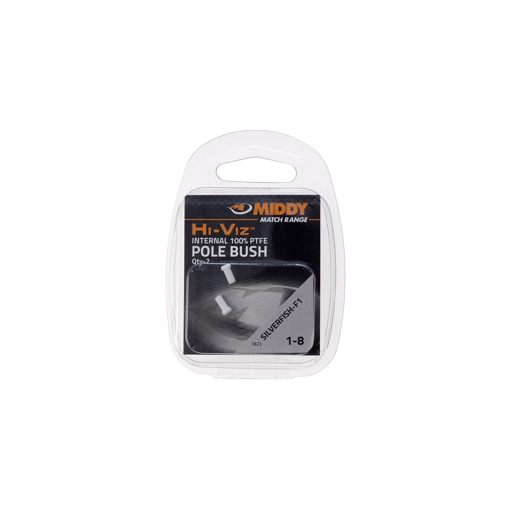 Middy Middy Hi-Viz Internal PTFE Bushes – interne topkit bussen voor vaste hengels