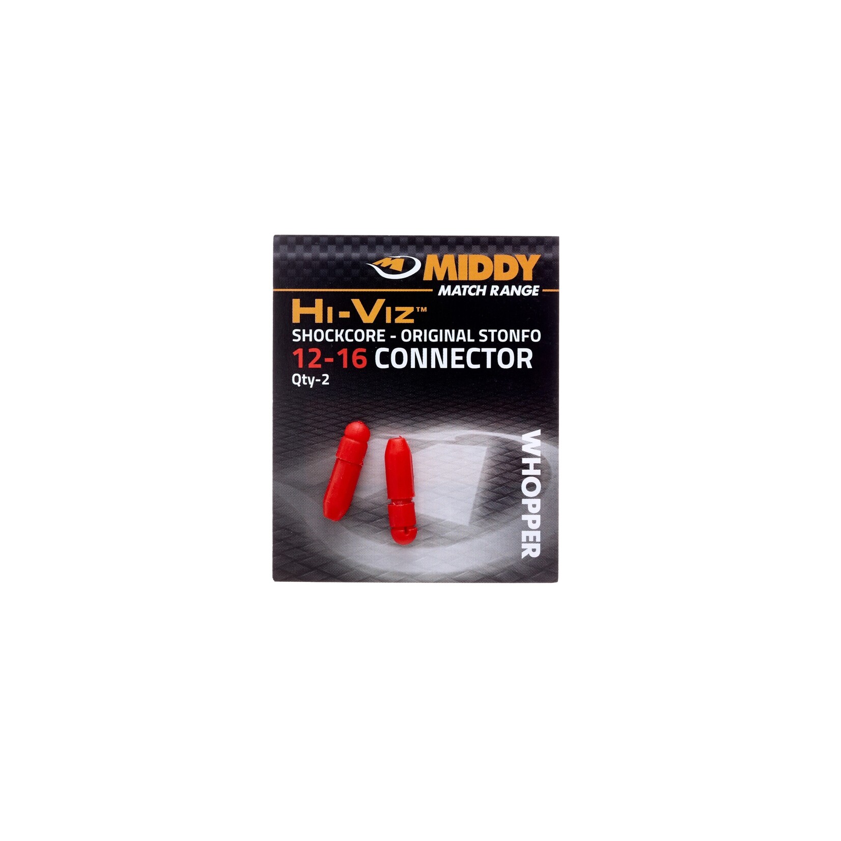 Middy Middy Hi-Viz Shockcore Connector – elastiekconnector voor vaste hengel