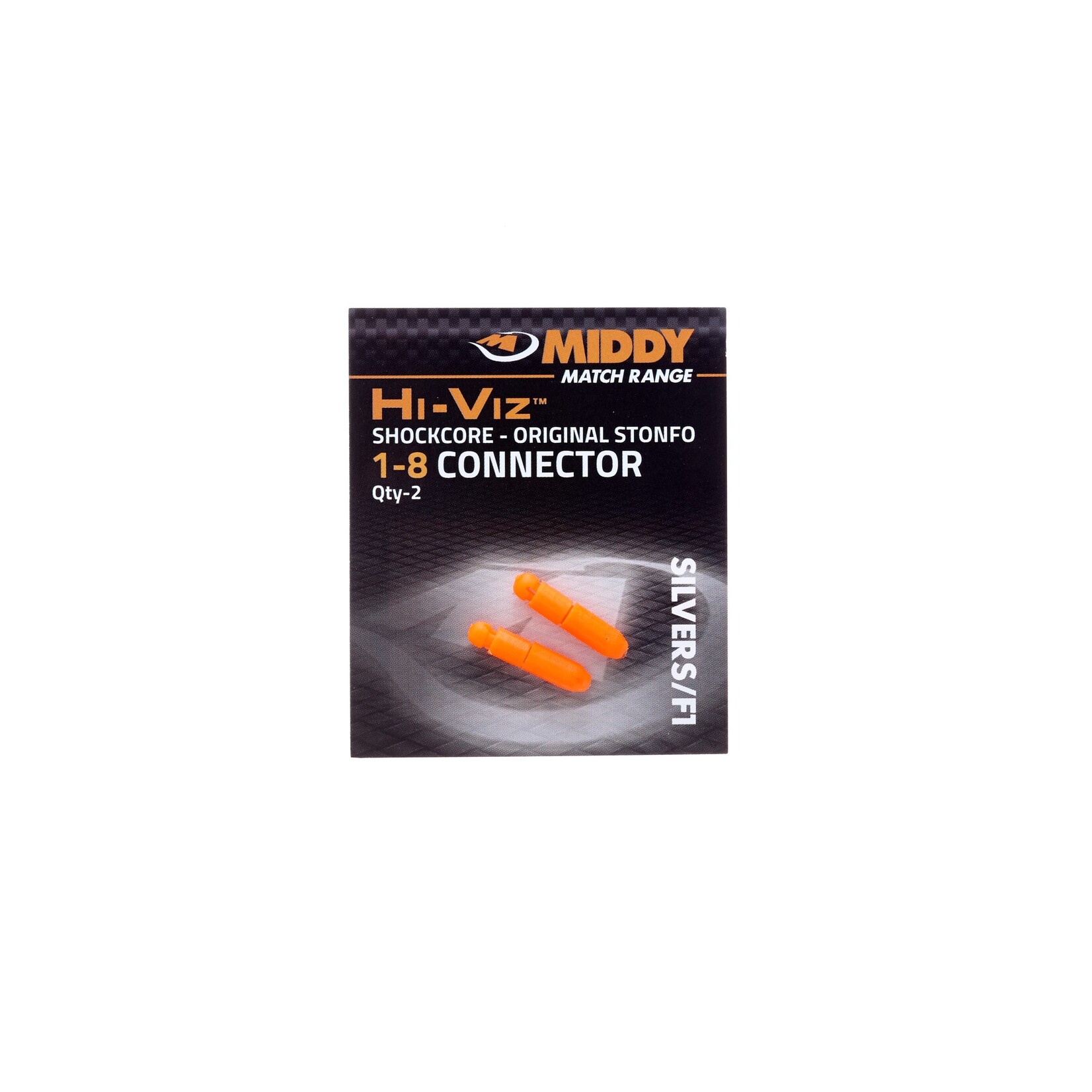 Middy Middy Hi-Viz Shockcore Connector – elastiekconnector voor vaste hengel