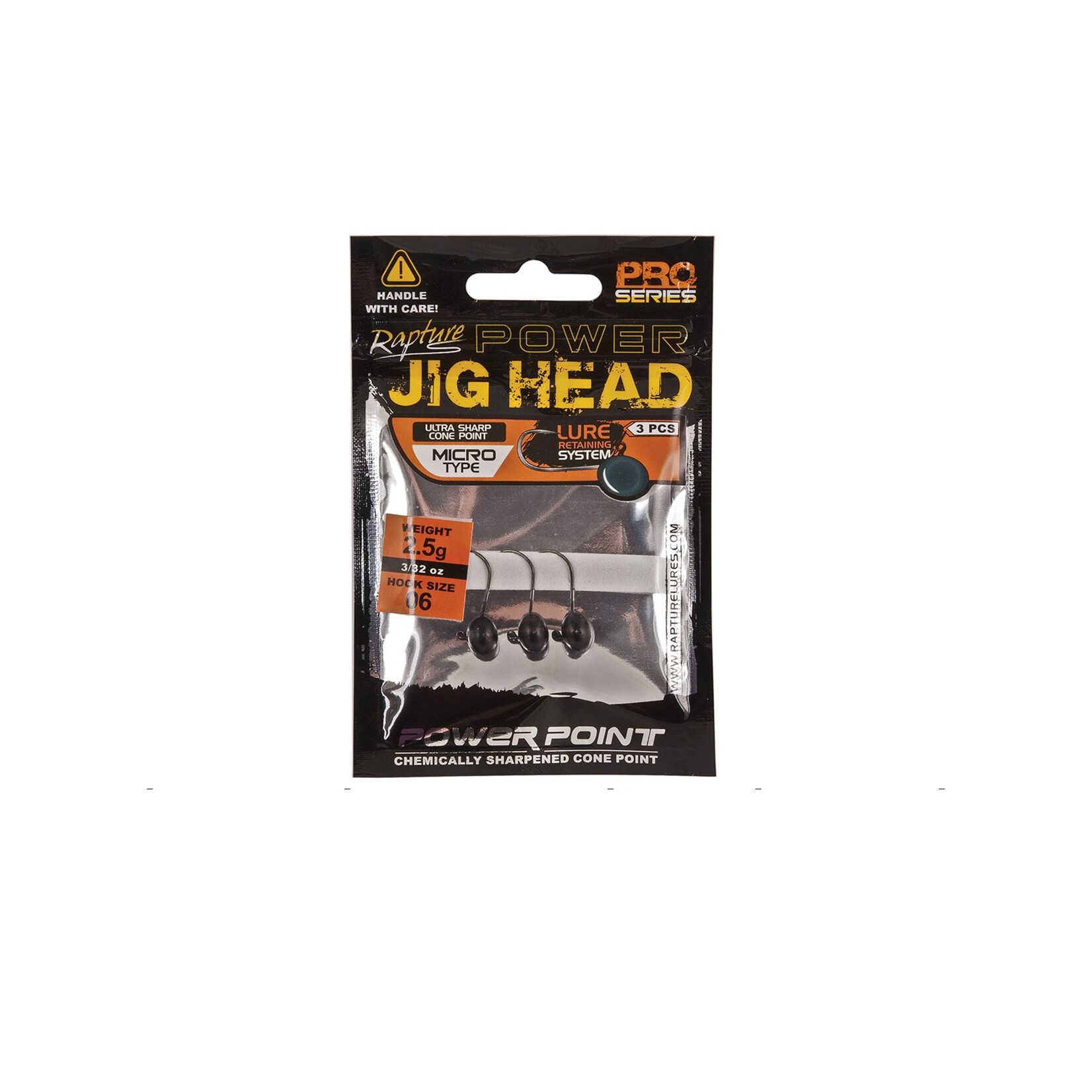 Rapture Rapture Power Micro Jigheads 2,5 g – precisie jigkoppen voor finesse en kleine softbaits