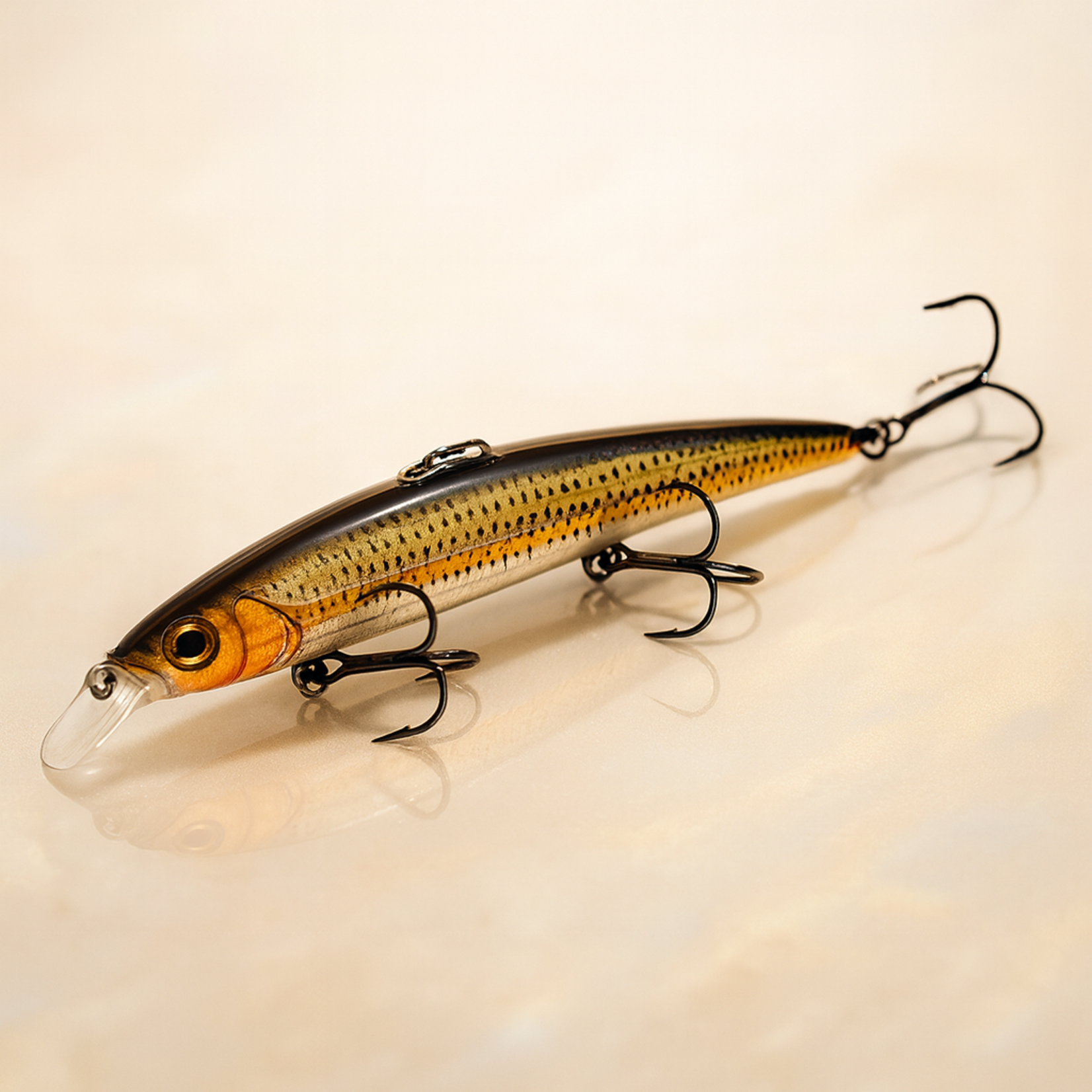 Gecko Gecko Fin Minnow 125 – Jerkbait 12,5 cm · 20 g · Langzaam Zinkend