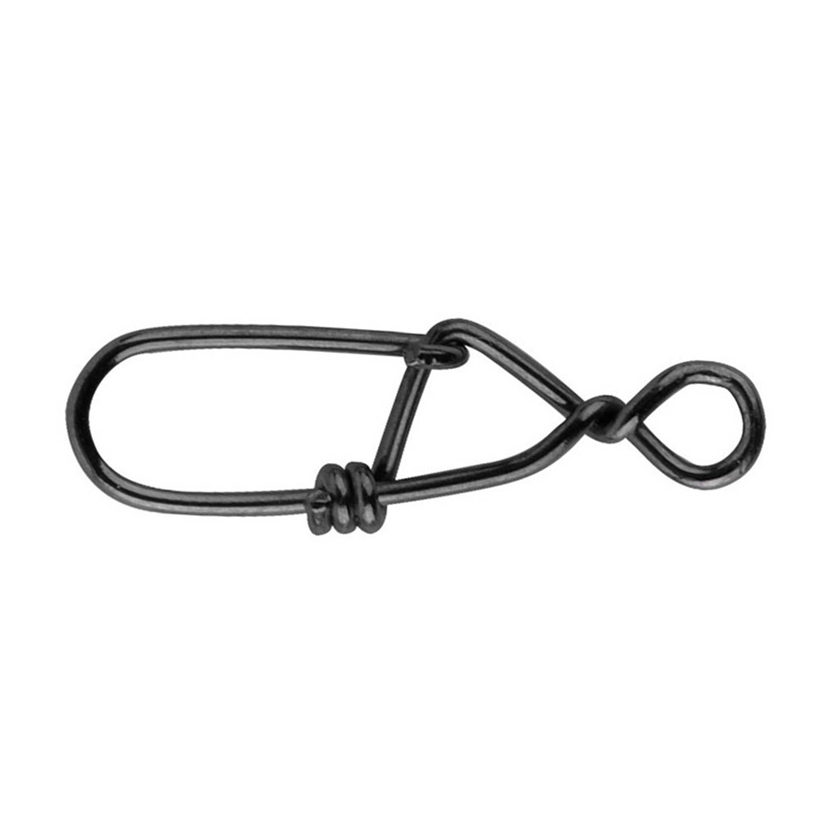 Spro Spro Matt Black Snagless Snap – Sterke glansvrije snap voor kunstaasmontage