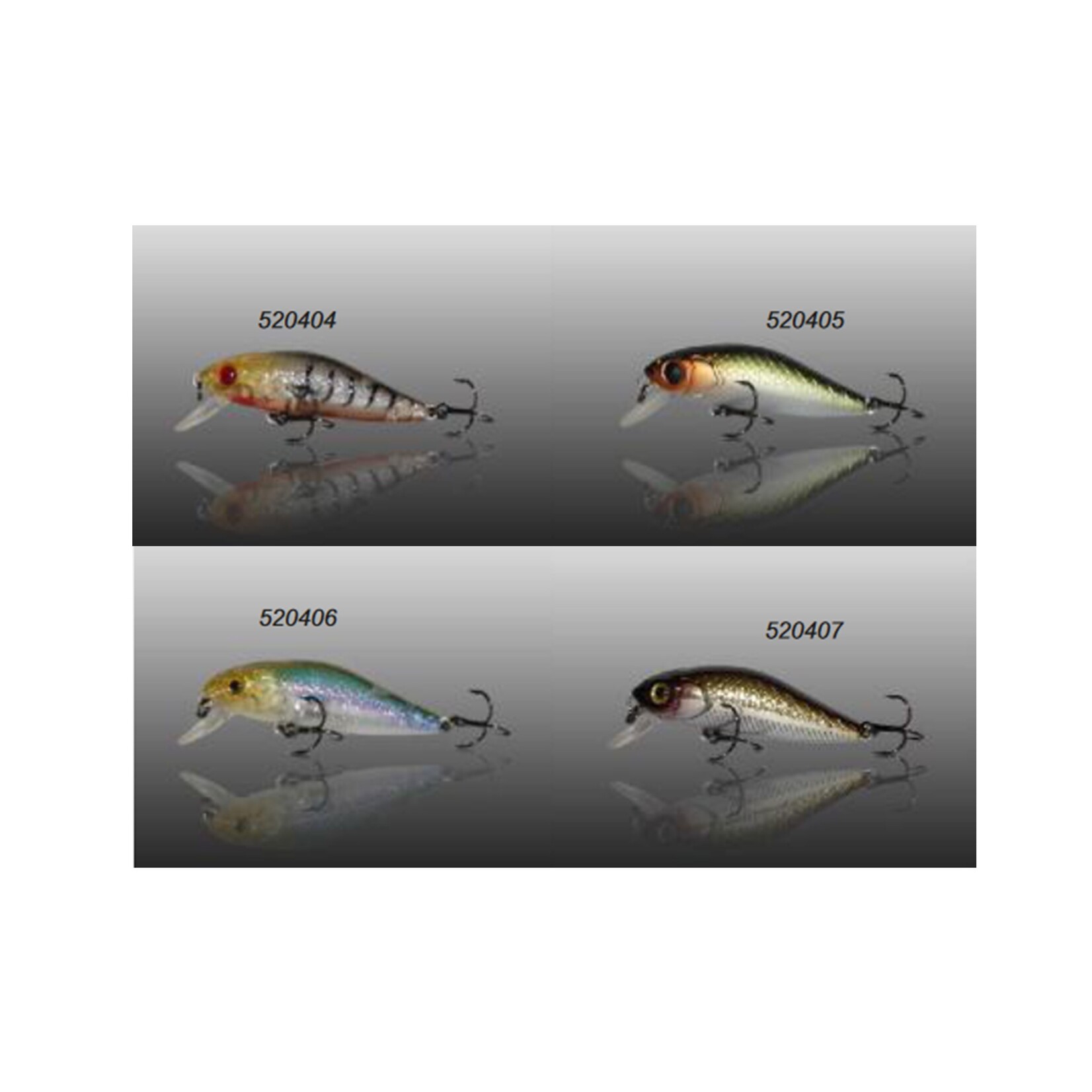 Gecko Gecko Minnow 40 – Mini Wobbler 4 cm · 4 g · Drijvend