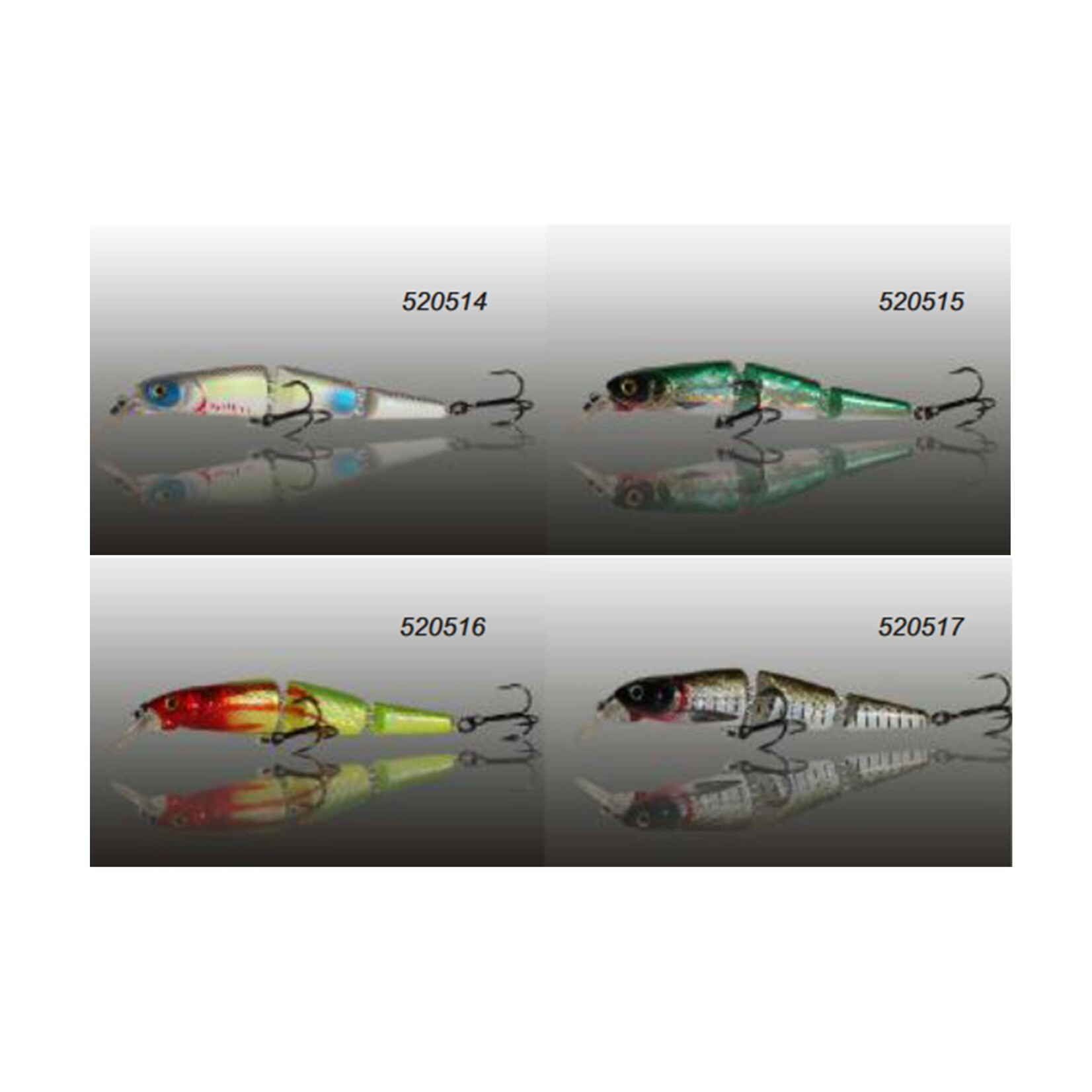 Gecko Gecko Walker 120 – Minnow/Jerk Wobbler 12 cm · 16 g · Zinkend · 0,6–1,8 m
