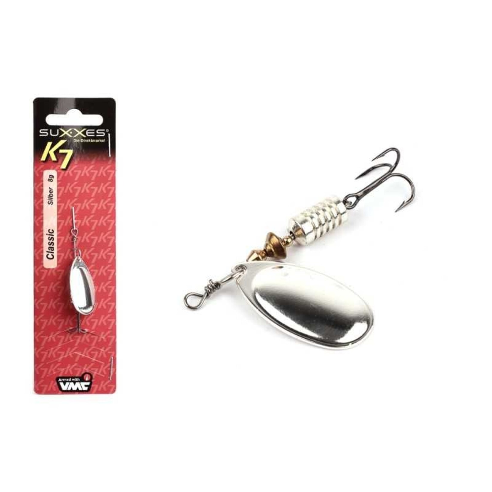 Suxxes Suxxes Classic Spinner – Traditionele spinner voor baars, snoekbaars, forel en roofblei