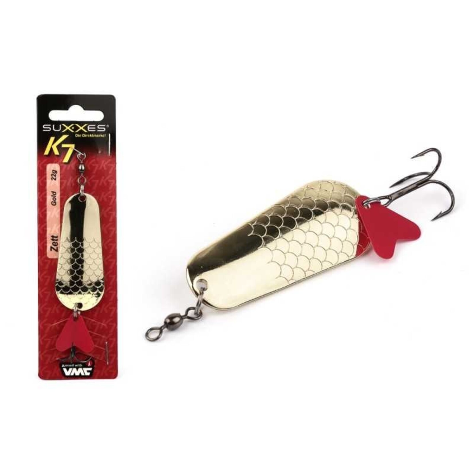 Suxxes Suxxes K7 Zett Spinner – Klassiek spinner/blinker ontwerp – 28 varianten voor maximale flexibiliteit