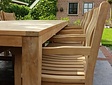 Teak Gartensessel Bergamo mit Armlehne