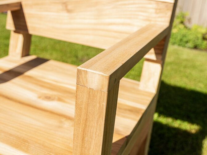 Teak Gartensessel Napoli