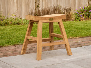Teak-Hocker