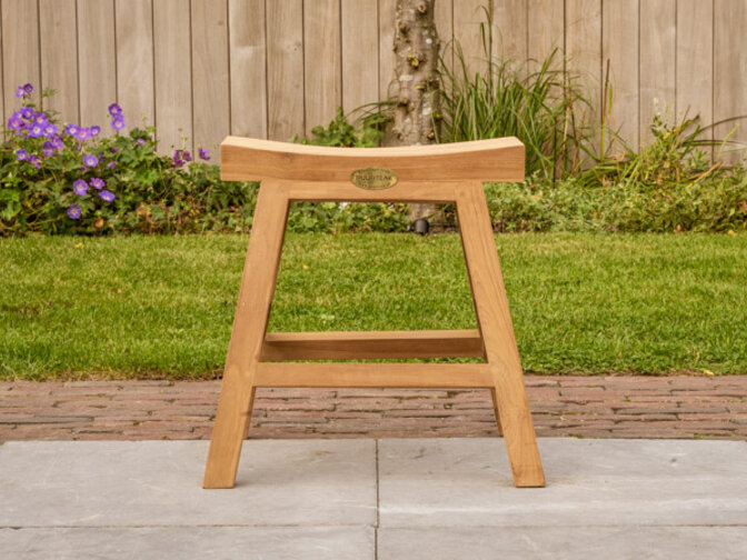 Teak-Hocker