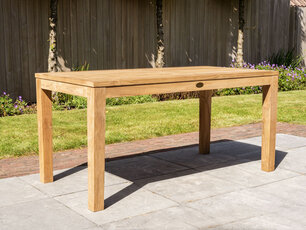 Gartentisch Verona aus Teakholz 80 x 160 cm