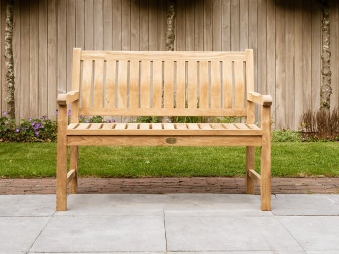 Teak Gartenbank Bergamo 120 cm
