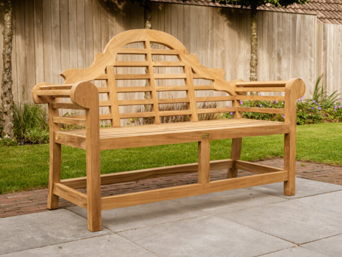 Teak-Gartenbank Luytjens 156 cm